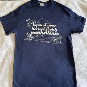 Gildan Causal Wear Dark Blue Size S Heavy Cotton T-Shirt